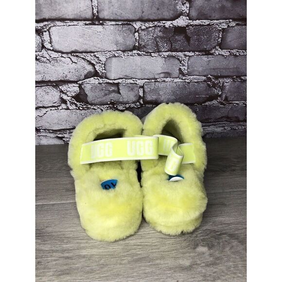 UGG Green Fluff Yeah Poppy California Slide Sandals Women 10M US/41EU 1118459 - Picture 16 of 16
